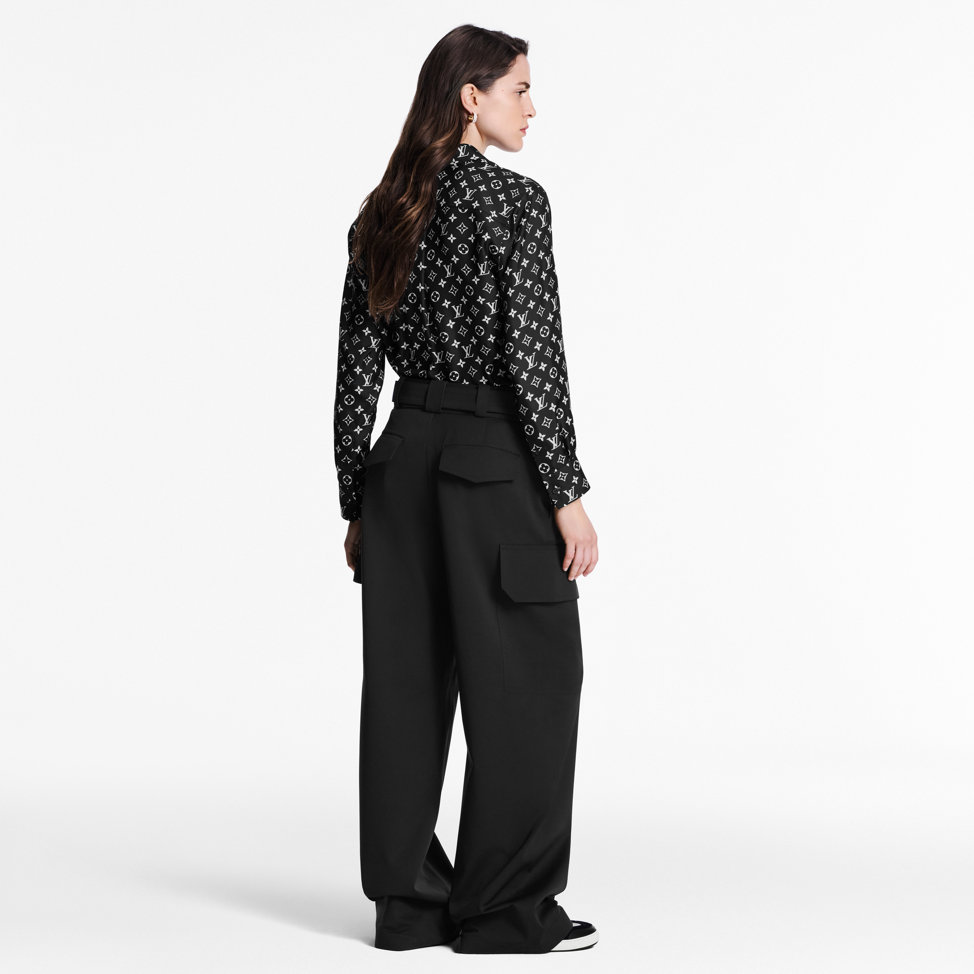 Monogram Silk Shirt  in Women's Ready-to-Wear Tops collections by Louis Vuitton (Product zoom)
